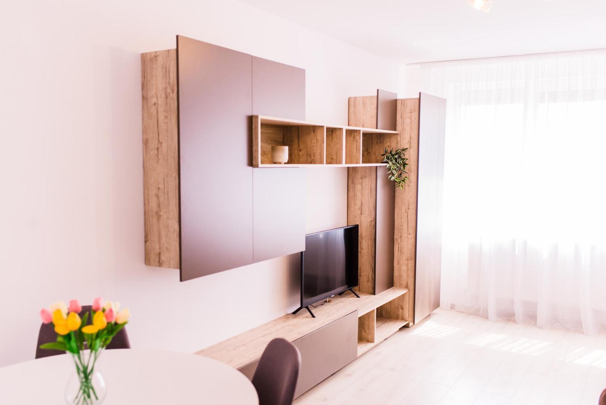 Riverside White Apartment Satu Mare Eksteriør billede
